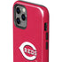 MLB Cincinnati Reds - Solid Distressed iPhone 12 Pro Max Impact Case