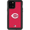 MLB Cincinnati Reds - Solid Distressed iPhone 12 Pro Max Waterproof Case