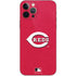 MLB Cincinnati Reds - Solid Distressed iPhone 12 Pro Skin