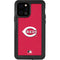 MLB Cincinnati Reds - Solid Distressed iPhone 12 Pro Waterproof Case