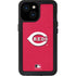 MLB Cincinnati Reds - Solid Distressed iPhone 13 Mini Waterproof Case