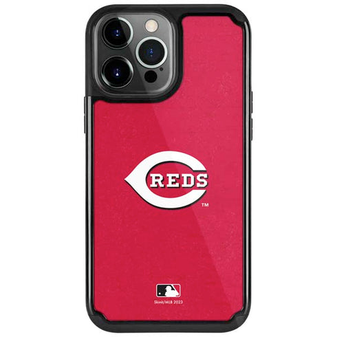 MLB Cincinnati Reds - Solid Distressed iPhone 13 Pro Cargo Case