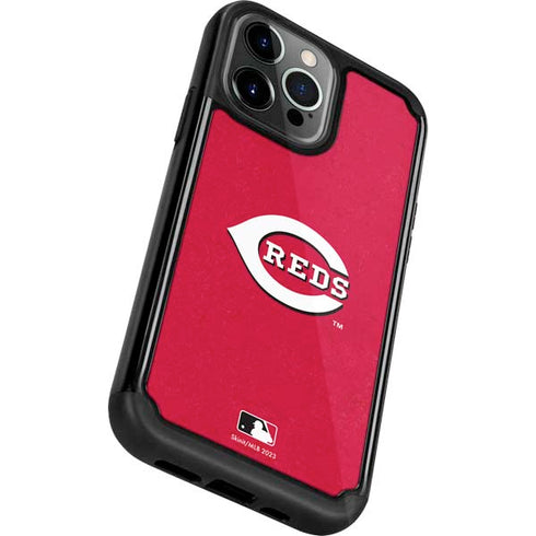 MLB Cincinnati Reds - Solid Distressed iPhone 13 Pro Cargo Case