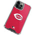 MLB Cincinnati Reds - Solid Distressed iPhone 14 Pro Clear Case