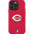 MLB Cincinnati Reds - Solid Distressed iPhone 15 Pro Impact Case