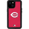 MLB Cincinnati Reds - Solid Distressed iPhone 15 Waterproof Case