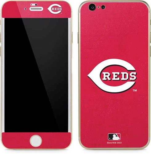 MLB Cincinnati Reds - Solid Distressed iPhone 6/6s Skin