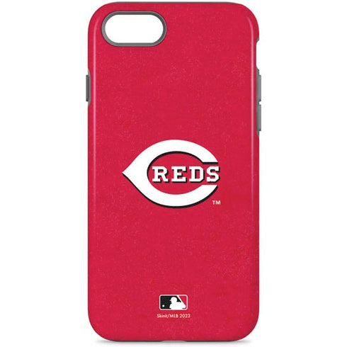 MLB Cincinnati Reds - Solid Distressed iPhone 7 Pro Case