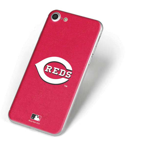 MLB Cincinnati Reds - Solid Distressed iPhone 7 Skin