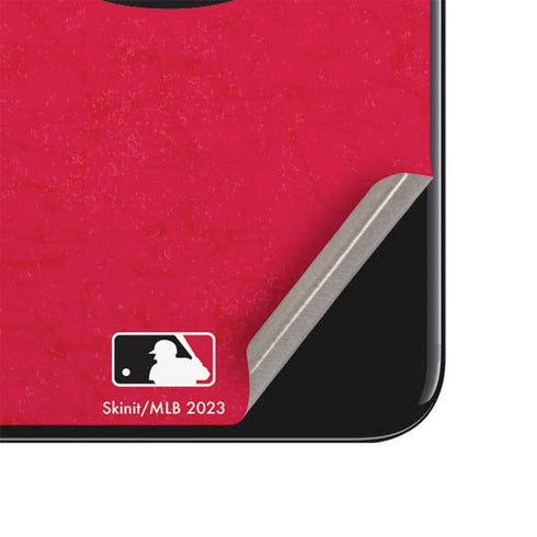 MLB Cincinnati Reds - Solid Distressed iPhone SE (2nd & 3rd Gen) Skin