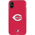 MLB Cincinnati Reds - Solid Distressed iPhone X Pro Case