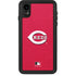 MLB Cincinnati Reds - Solid Distressed iPhone XR Waterproof Case