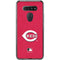 MLB Cincinnati Reds - Solid Distressed LG K51/Q51 Clear Case