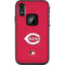 MLB Cincinnati Reds - Solid Distressed LifeProof Fre iPhone Skin