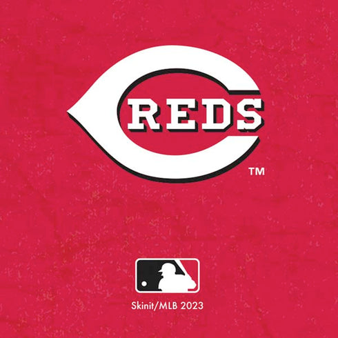 MLB Cincinnati Reds - Solid Distressed Moto E5 Play Skin