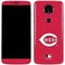 MLB Cincinnati Reds - Solid Distressed Moto E5 Plus Skin