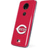 MLB Cincinnati Reds - Solid Distressed Moto E5 Plus Skin