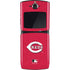 MLB Cincinnati Reds - Solid Distressed Motorola RAZR Skin