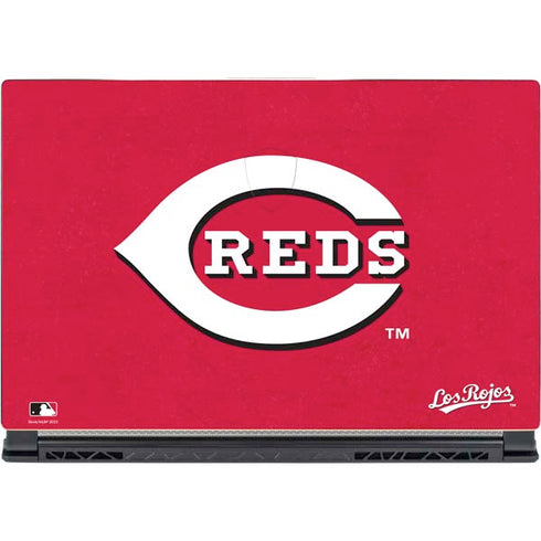 MLB Cincinnati Reds - Solid Distressed MSI GS65 Stealth Laptop Skin
