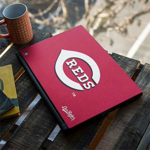 MLB Cincinnati Reds - Solid Distressed MSI GS65 Stealth Laptop Skin