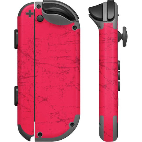 MLB Cincinnati Reds - Solid Distressed Nintendo Joy-Con (L/R) Controller Skin