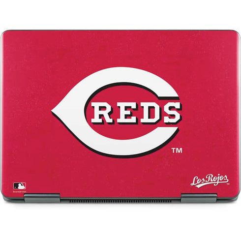 MLB Cincinnati Reds - Solid Distressed Notebook 9 Pro 13in (2017) Skin