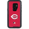 MLB Cincinnati Reds - Solid Distressed Otterbox Defender Galaxy Skin