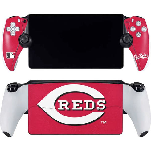 MLB Cincinnati Reds - Solid Distressed PlayStation Portal Remote Player Skin