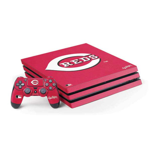 MLB Cincinnati Reds - Solid Distressed PS4 Pro Bundle Skin