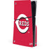MLB Cincinnati Reds - Solid Distressed PS5 Slim Disk Console Skin