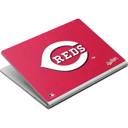 MLB Cincinnati Reds - Solid Distressed Surface Book Skin