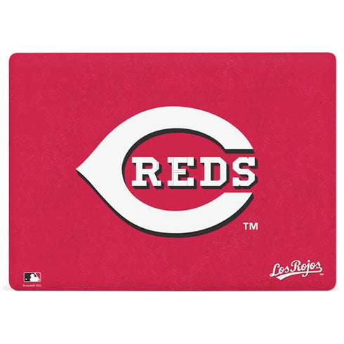 MLB Cincinnati Reds - Solid Distressed Surface Laptop 2 Skin