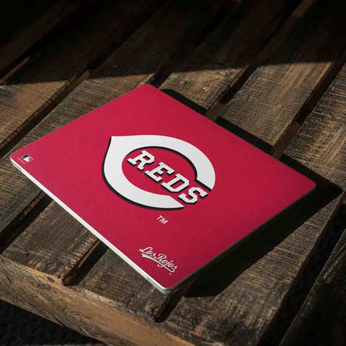 MLB Cincinnati Reds - Solid Distressed Surface Laptop 2 Skin