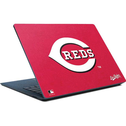 MLB Cincinnati Reds - Solid Distressed Surface Laptop Skin