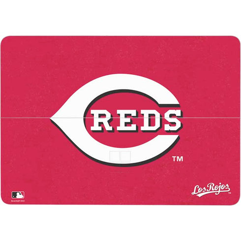 MLB Cincinnati Reds - Solid Distressed Surface Laptop Studio Skin