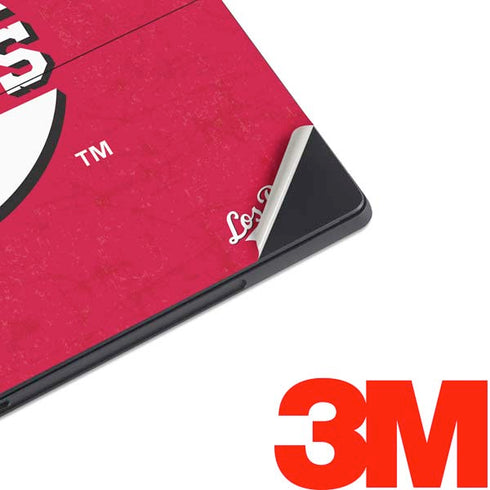 MLB Cincinnati Reds - Solid Distressed Surface Pro 6 Skin