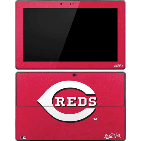 MLB Cincinnati Reds - Solid Distressed Surface Pro Tablet Skin