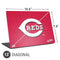 MLB Cincinnati Reds - Solid Distressed Universal Laptop 13in (10.6 x 7.6in) Skin