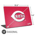 MLB Cincinnati Reds - Solid Distressed Universal Laptop 13in (10.6 x 7.6in) Skin