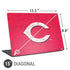 MLB Cincinnati Reds - Solid Distressed Universal Laptop 15in (12.2 x 8.8in) Skin