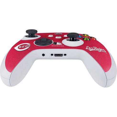 MLB Cincinnati Reds - Solid Distressed Xbox Series S Controller Skin