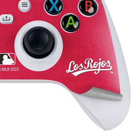 MLB Cincinnati Reds - Solid Distressed Xbox Series S Controller Skin