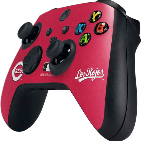 MLB Cincinnati Reds - Solid Distressed Xbox Series X Controller Skin