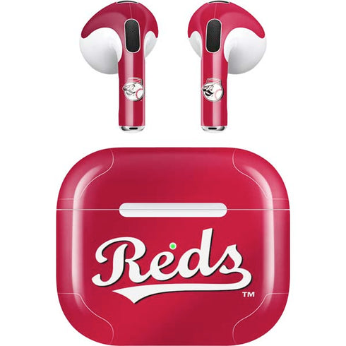 MLB Cincinnati Reds Alternate/Away Jersey Apple AirPods (3rd Gen 2021) Skin