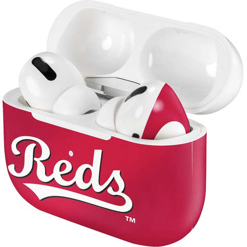 MLB Cincinnati Reds Alternate/Away Jersey Apple AirPods Pro Skin