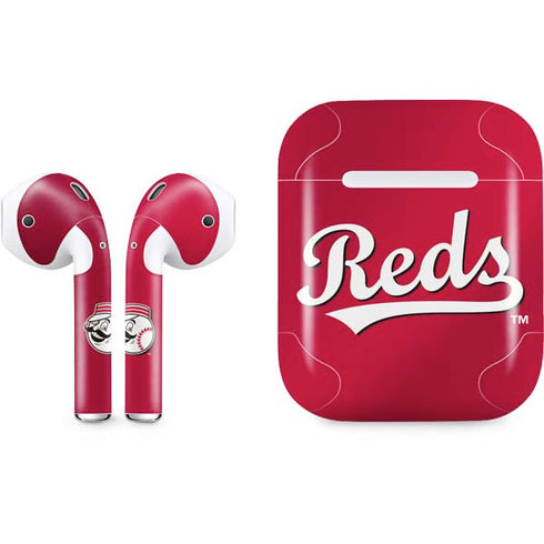 MLB Cincinnati Reds Alternate/Away Jersey Apple AirPods Skin