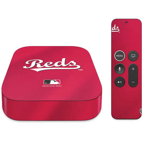 MLB Cincinnati Reds Alternate/Away Jersey Apple TV Skin