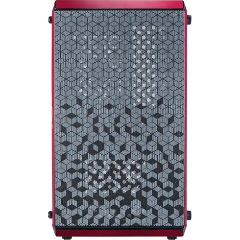 MLB Cincinnati Reds Alternate/Away Jersey Cooler Master MasterBox Q300L Mini Tower Skin