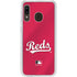 MLB Cincinnati Reds Alternate/Away Jersey Galaxy A20 Clear Case