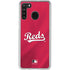 MLB Cincinnati Reds Alternate/Away Jersey Galaxy A21 Clear Case